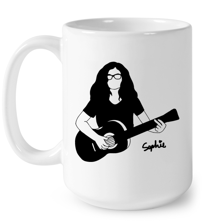 Playin My Guitar, Sophie  - Ceramic Mug