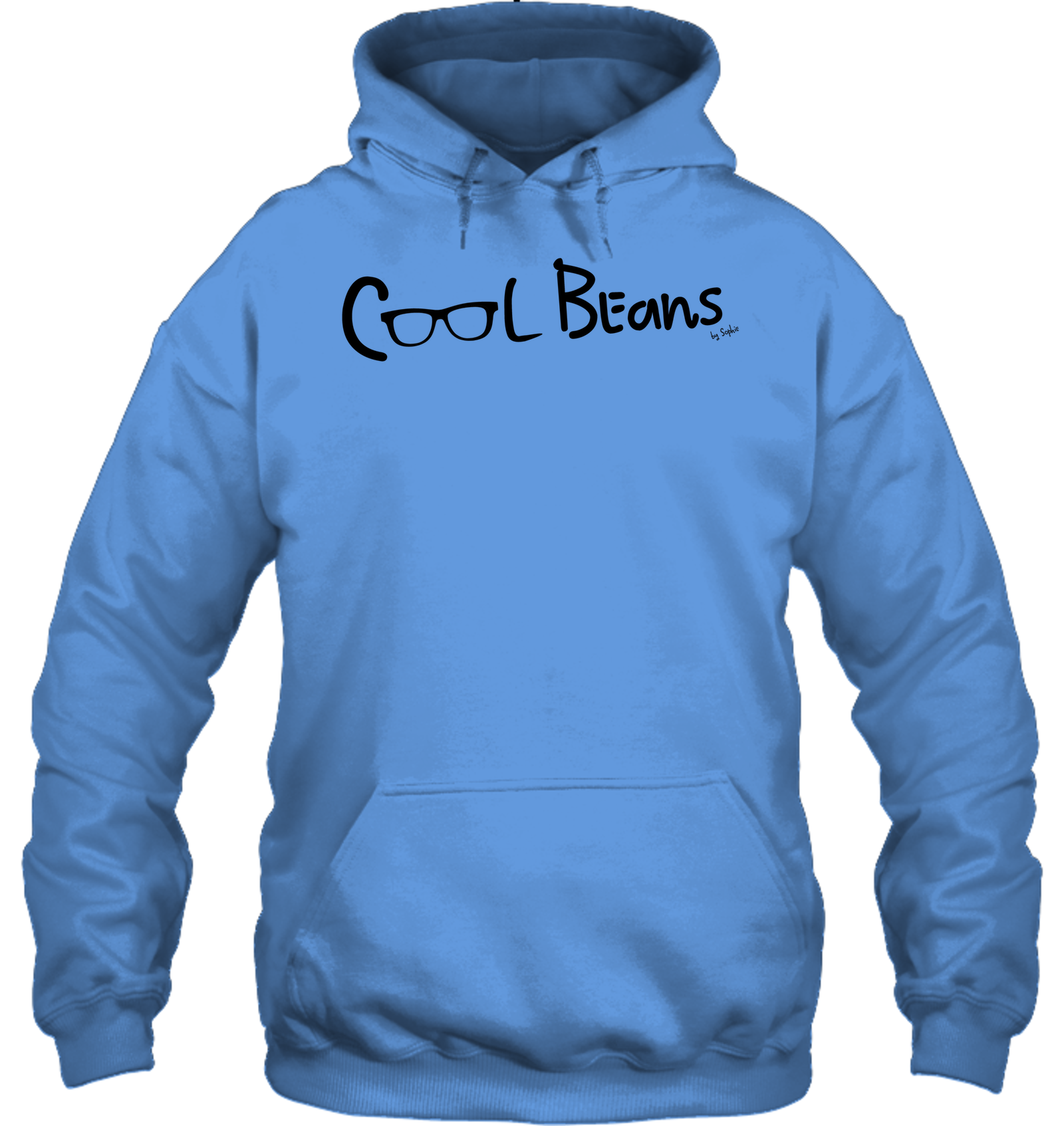Cool Beans - Black (Style 2) - Gildan Adult Heavy Blend™ Hoodie