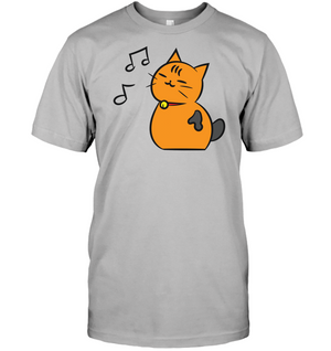 Singing Kitty - Hanes Adult Tagless® T-Shirt