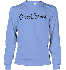 Cool Beans - Black (Style 2) - Gildan Adult Classic Long Sleeve T-Shirt