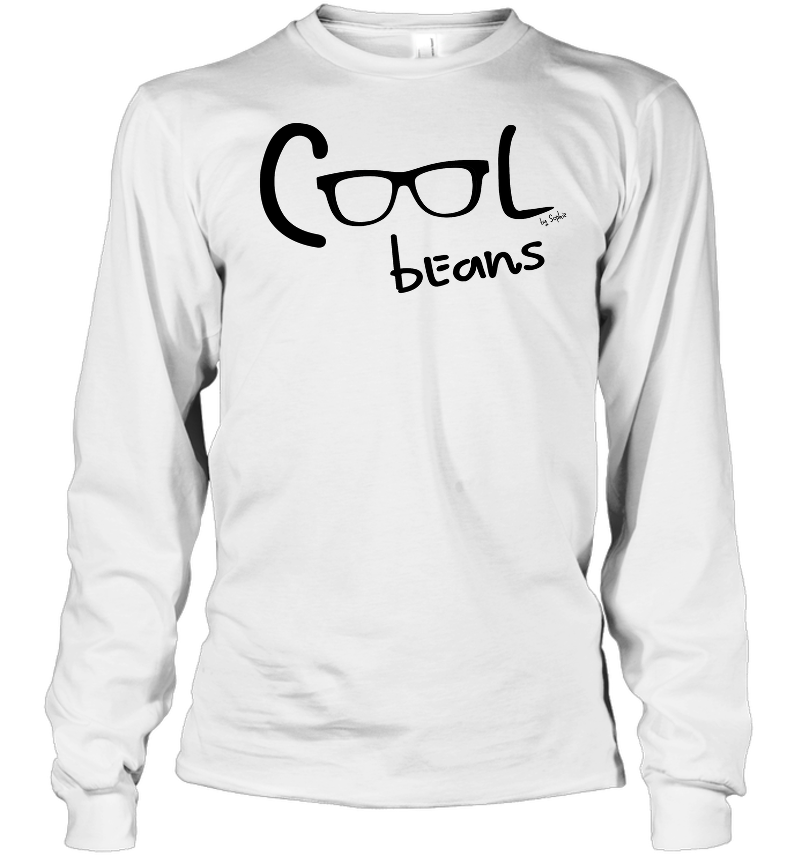 Cool Beans - Black - Gildan Adult Classic Long Sleeve T-Shirt