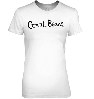 Cool Beans - Black (Style 2) -  Hanes Women's Nano-T® T-Shirt