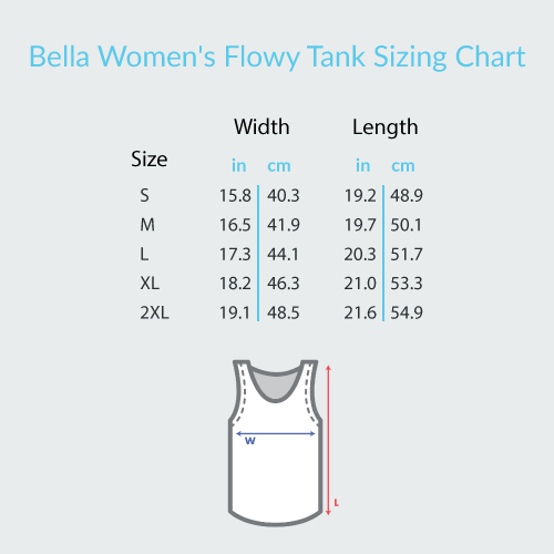 Note Hero - Bella + Canvas Women's Flowy Racerback Tank