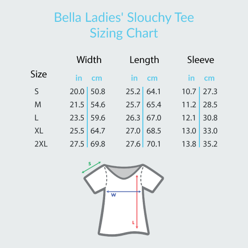 Note to Self, You Are Awesome - Bella + Canvas Women's Slouchy Tee