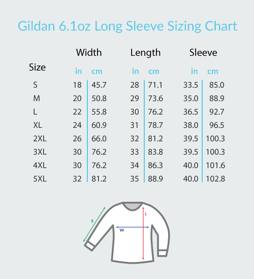 Peace Love Guitar - Gildan Adult Classic Long Sleeve T-Shirt