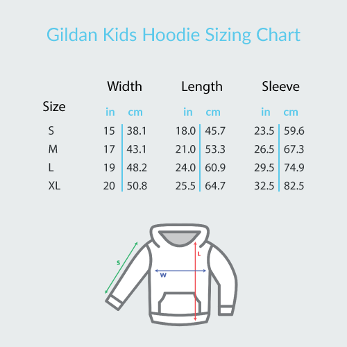 How I Feel Without Music - Gildan Youth Heavyweight Pullover Hoodie