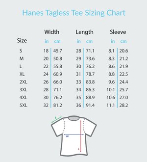 The Sound of Silence - Hanes Adult Tagless® T-Shirt