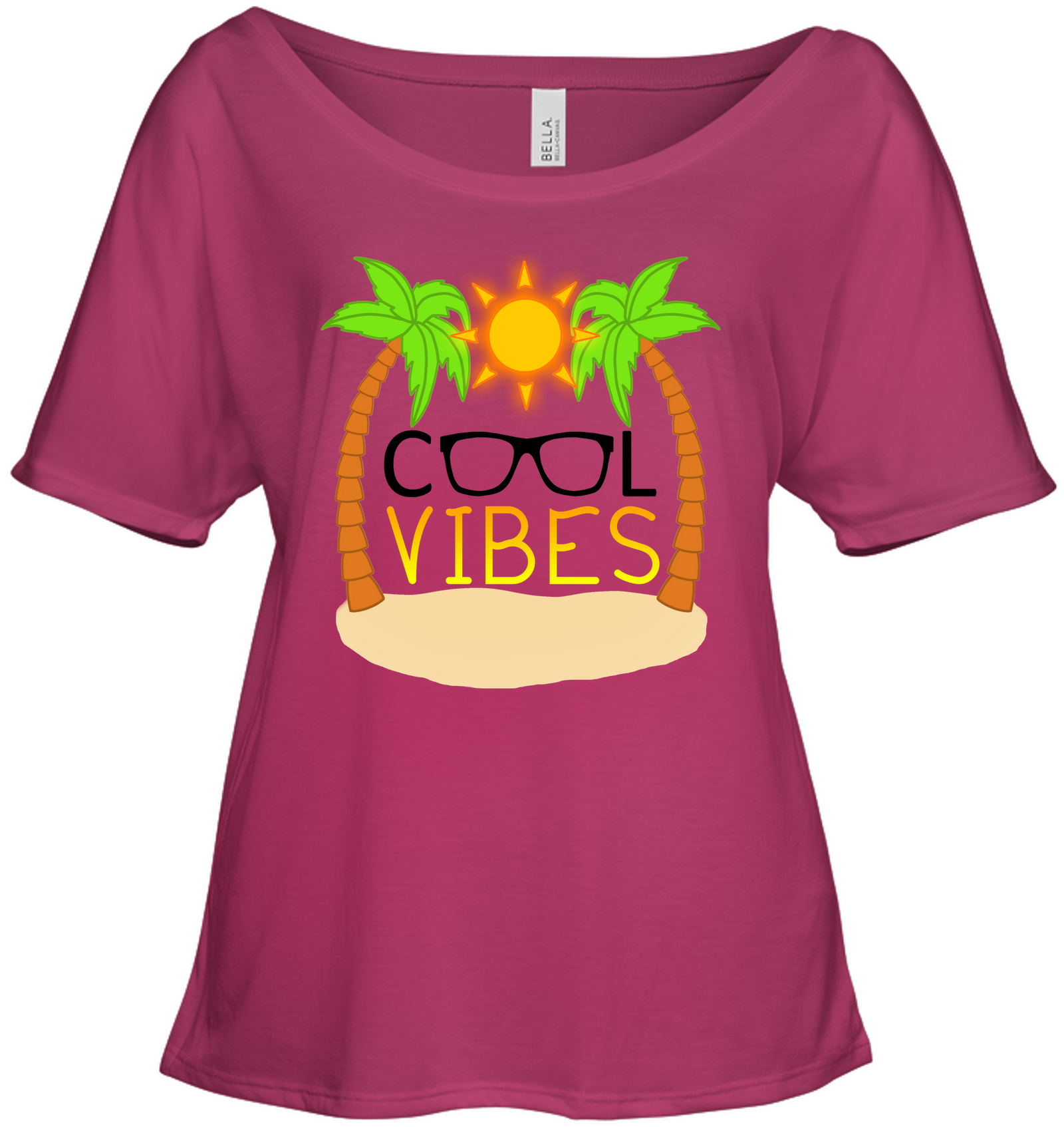 Cool Vibes - Bella + Canvas Women's Slouchy Tee
