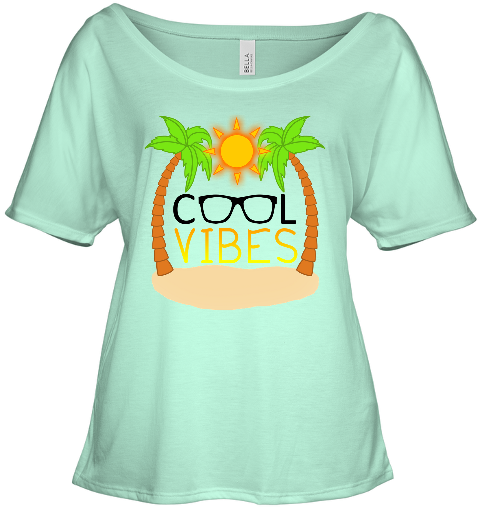 Cool Vibes - Bella + Canvas Women's Slouchy Tee