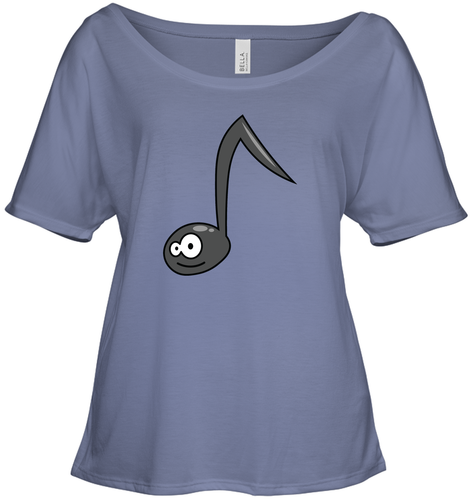 Curious Note - Bella + Canvas Women's Slouchy Tee