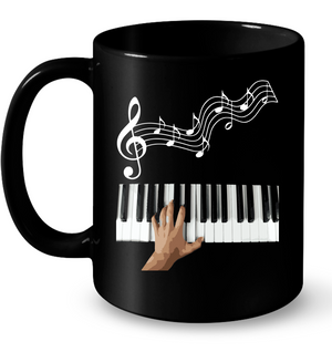 Playin the Keyboard  - Ceramic Mug