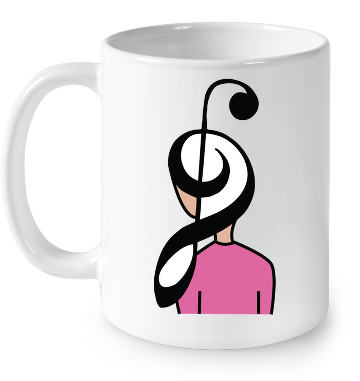 Musical Hairstyle - Ceramic Mug