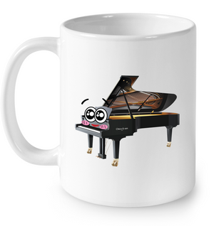Piano Eyes - Ceramic Mug