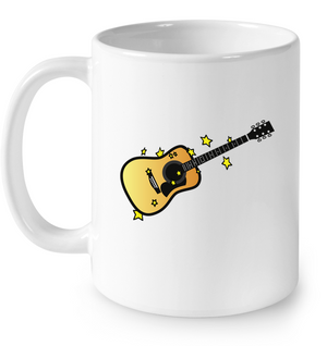 Acoustic Guitar in the Stars - Ceramic Mug