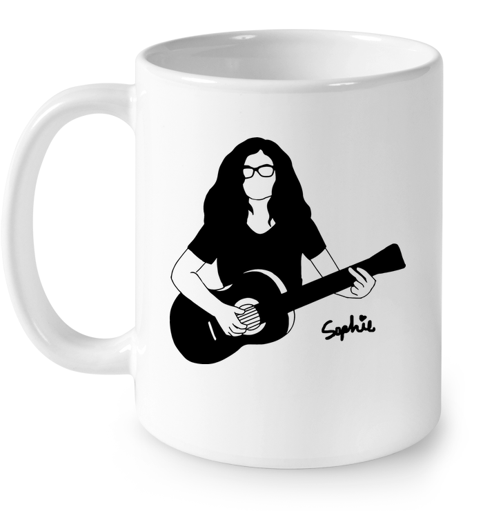 Playin My Guitar, Sophie  - Ceramic Mug