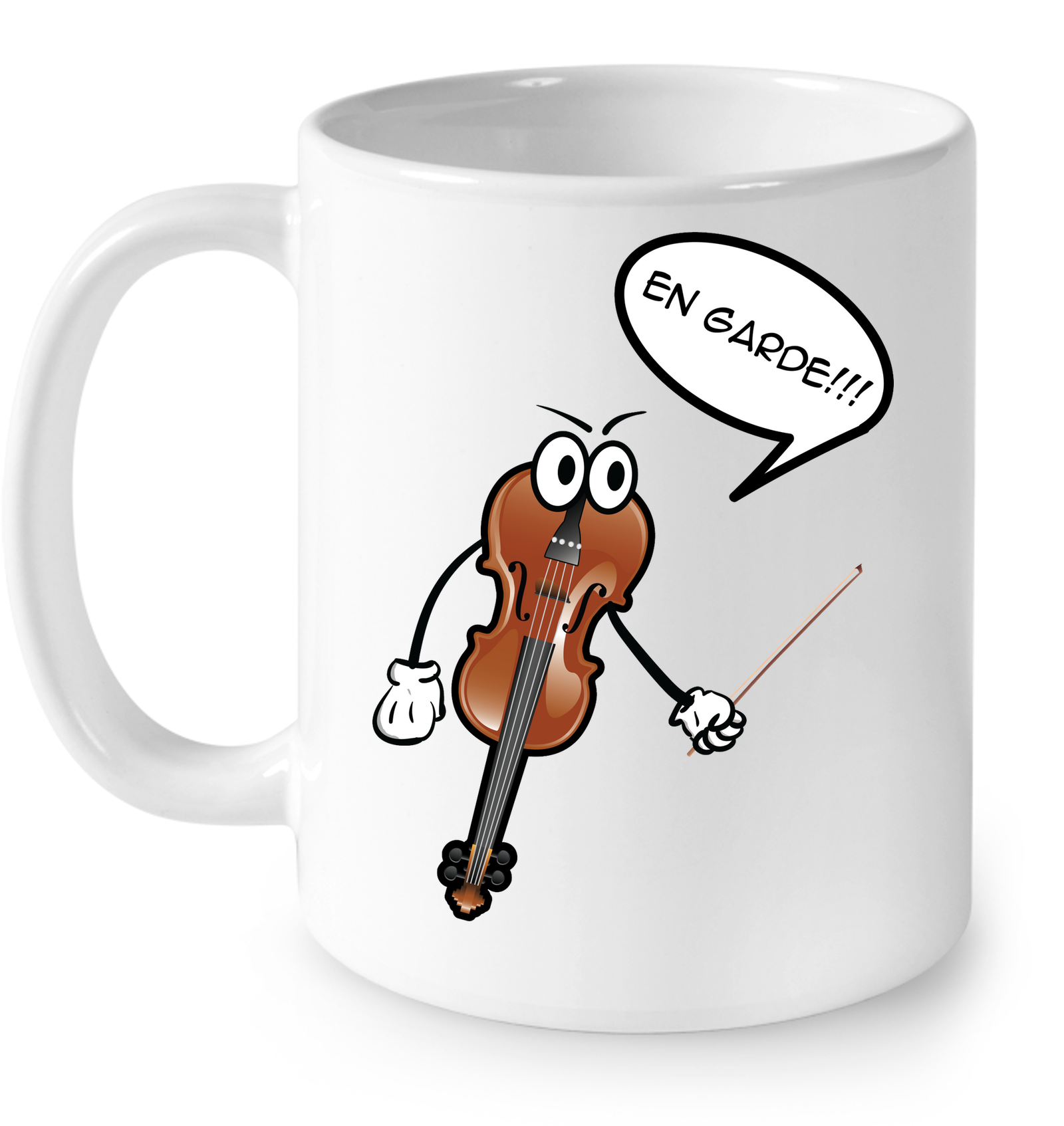 Mr. Violin - Ceramic Mug
