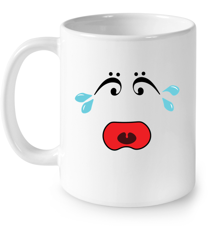 I Miss Music Teary Face - Ceramic Mug