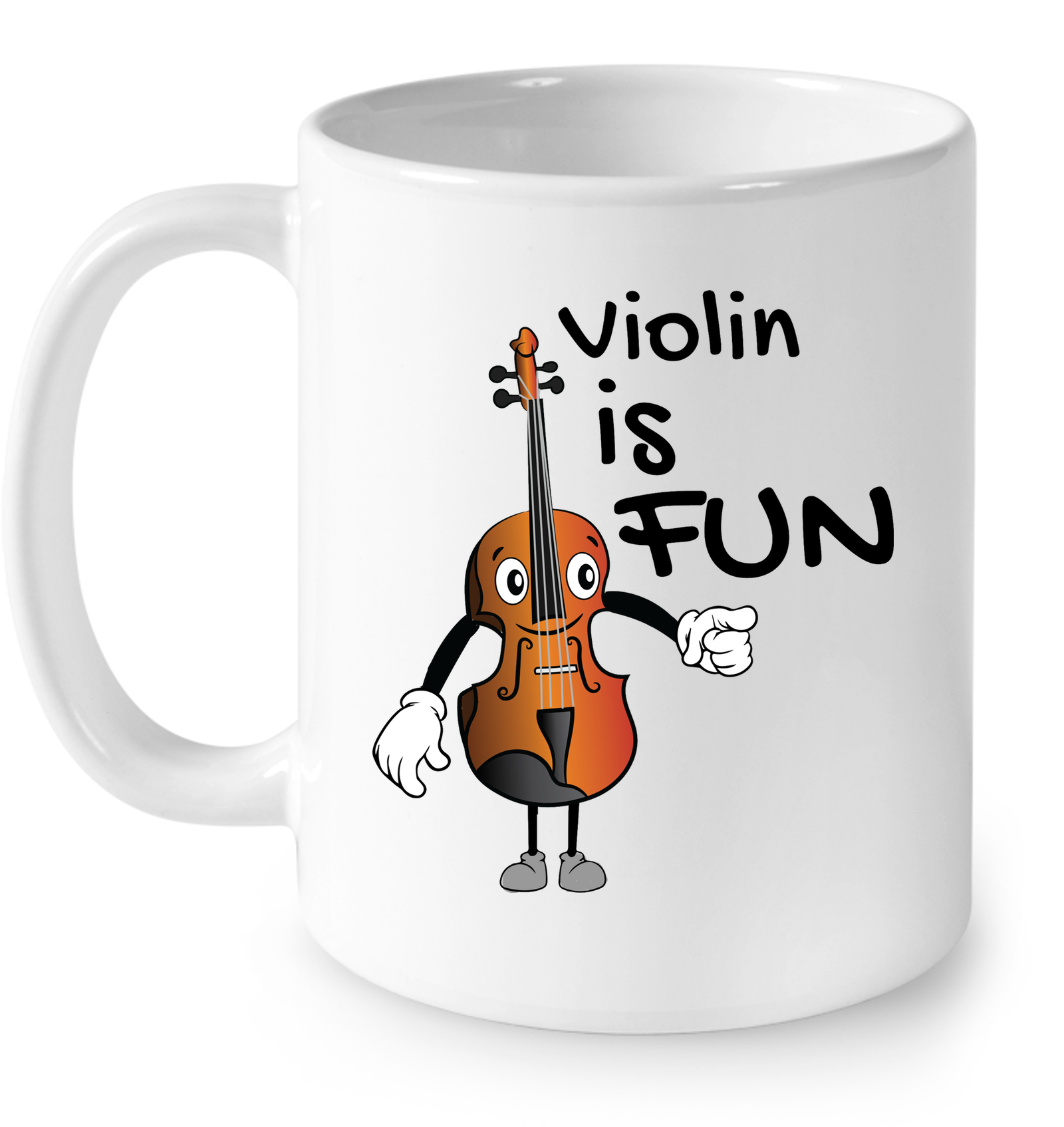 Violin is Fun - Ceramic Mug