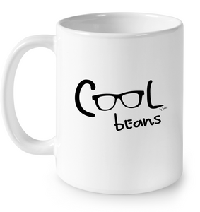 Cool beans – Black - Ceramic Mug