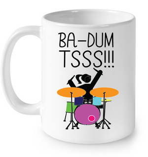 Playin Drums - Ceramic Mug