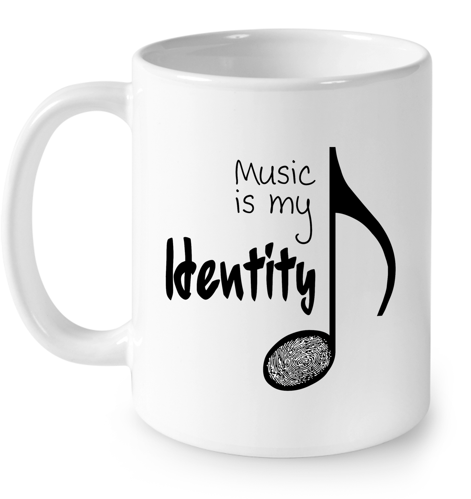 Music is my Identity - Ceramic Mug