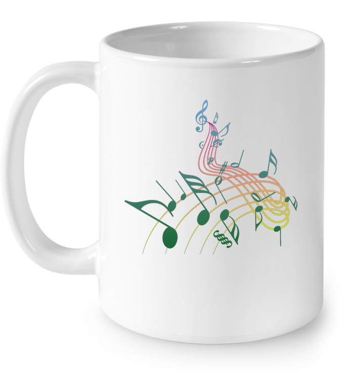 Musical Swirl - Ceramic Mug