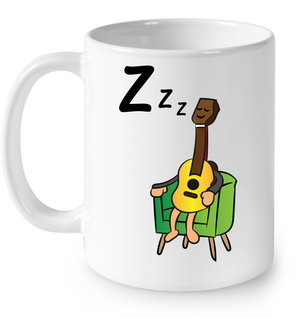 Sleeping Guitar - Ceramic Mug
