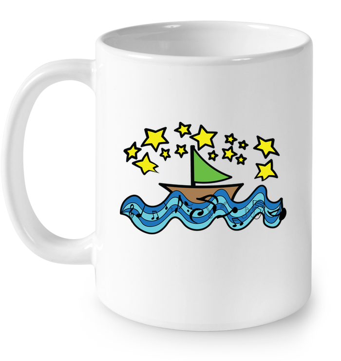 Sailing Under the Stars - Ceramic Mug