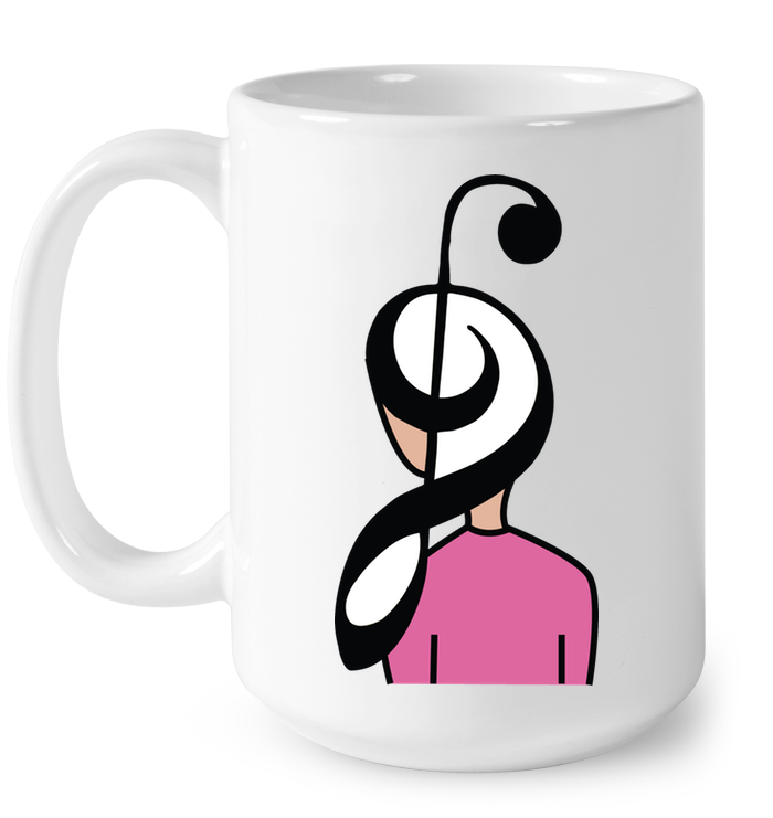 Musical Hairstyle - Ceramic Mug