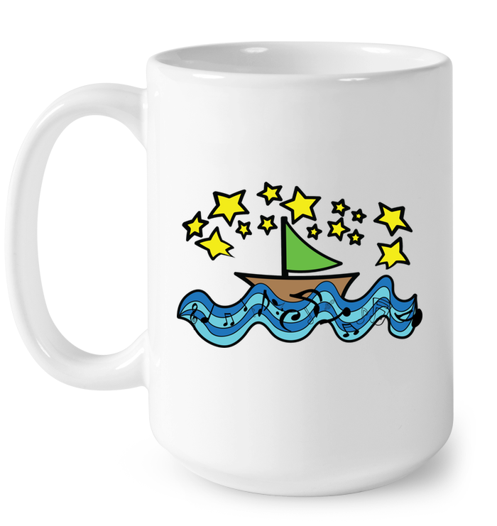 Sailing Under the Stars - Ceramic Mug