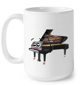 Piano Eyes - Ceramic Mug