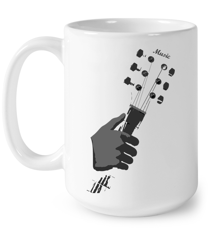 Guitar in my Hand  - Ceramic Mug