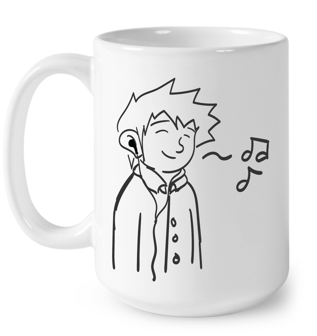 Listening to my Song - Ceramic Mug