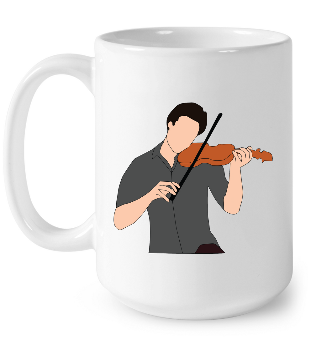 Guy Playin the Violin - Ceramic Mug