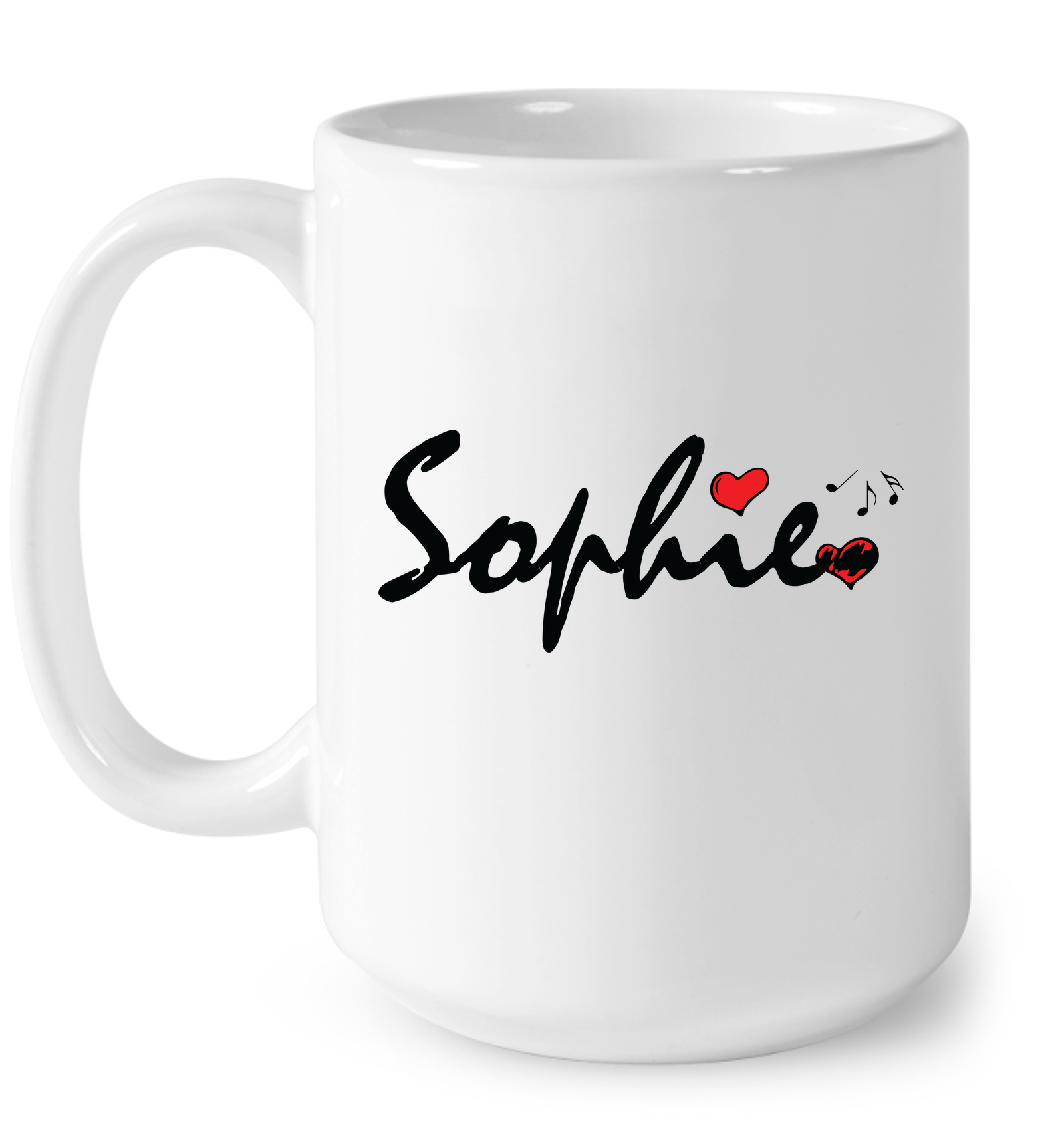 Sophie Loves Music - Ceramic Mug
