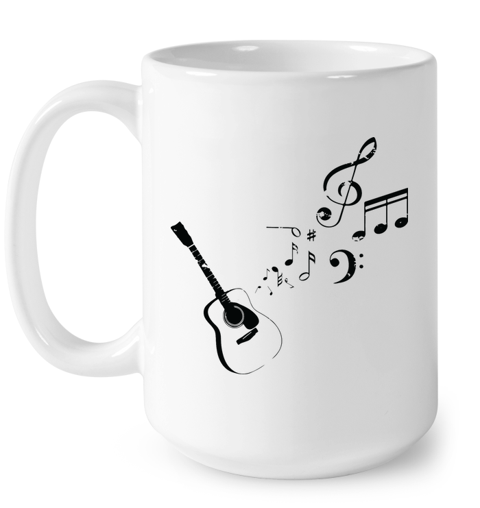 Guitar Tunes  - Ceramic Mug