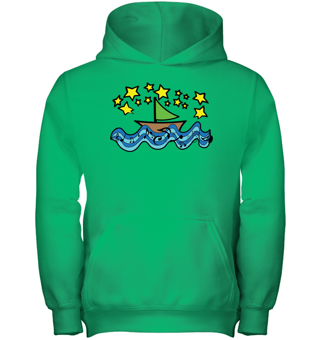 Sailing Under the Stars - Gildan Youth Heavyweight Pullover Hoodie