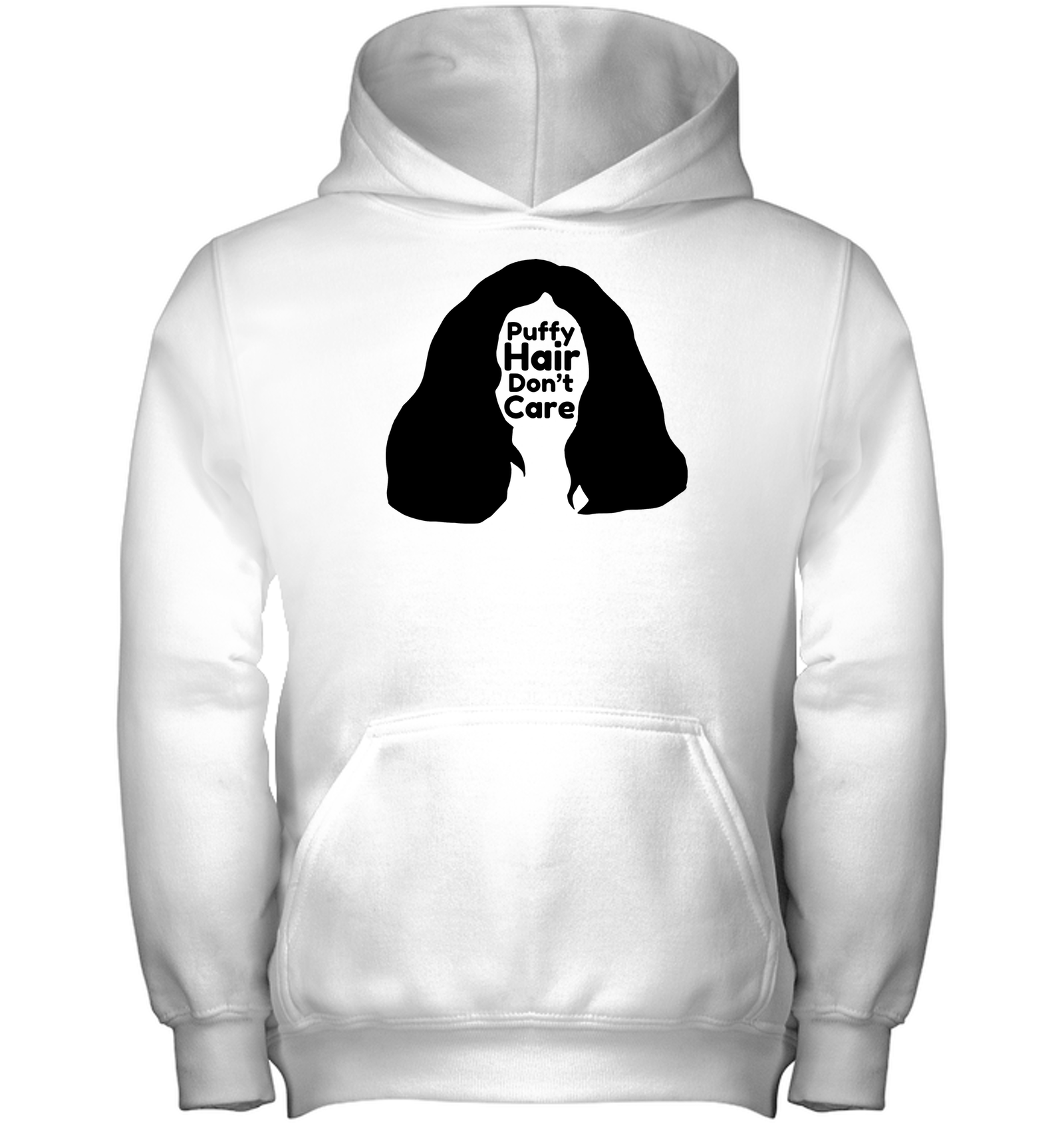 Puffy Hair Don't Care, Sophie - Gildan Youth Heavyweight Pullover Hoodie
