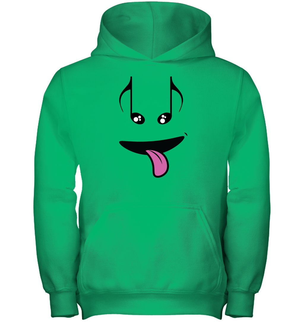 Silly Note Face - Gildan Youth Heavyweight Pullover Hoodie