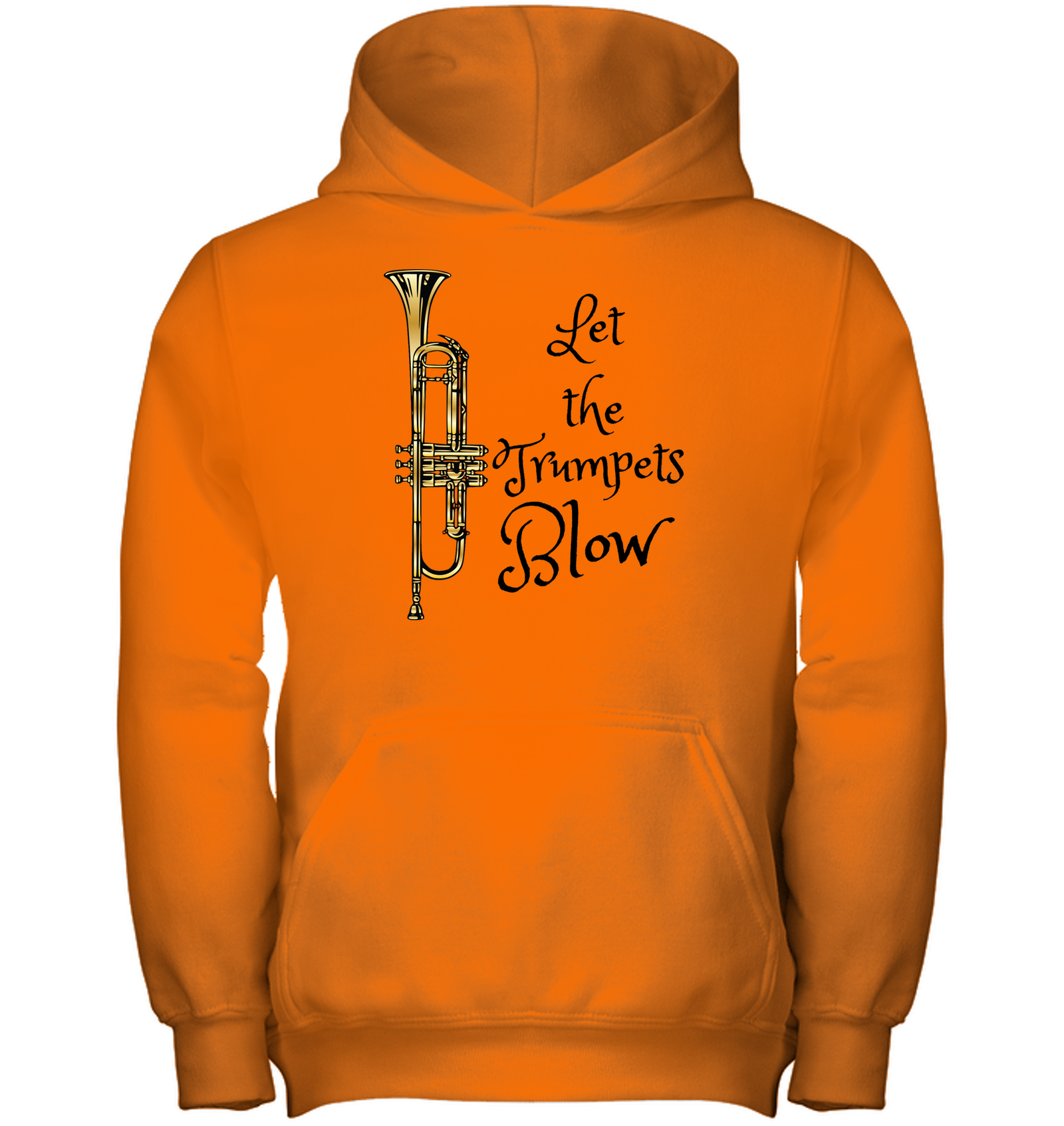 Let the Trumpets Blow - Gildan Youth Heavyweight Pullover Hoodie