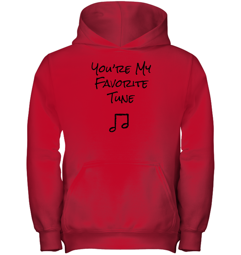 Your're My Favorite Tune - Gildan Youth Heavyweight Pullover Hoodie