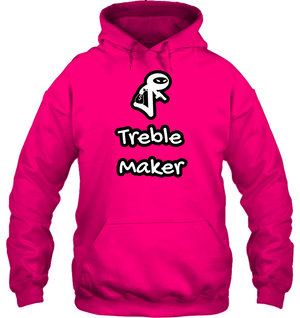 Treble Maker Robber White - Gildan Adult Heavy Blend™ Hoodie