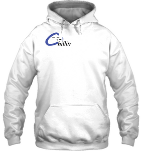 Chillin enjoying music (Pocket Size) - Gildan Adult Heavy Blend™ Hoodie