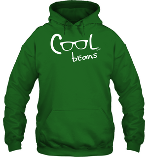 Cool Beans - White - Gildan Adult Heavy Blend™ Hoodie