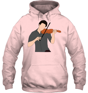 Guy Playin the Violin - Gildan Adult Heavy Blend™ Hoodie
