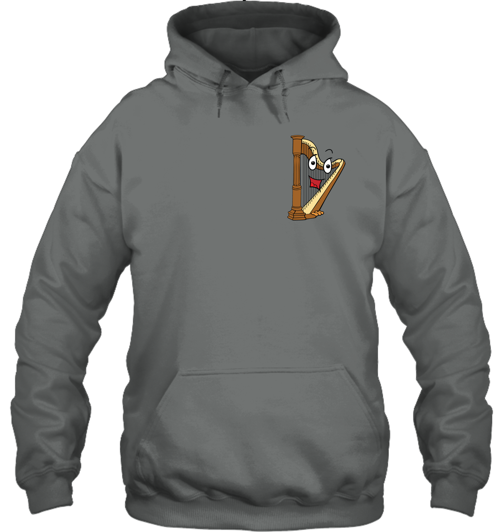 The Harp (Pocket Size) - Gildan Adult Heavy Blend™ Hoodie