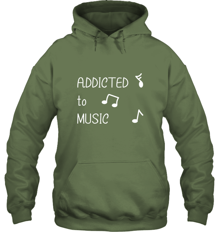 Addicted to Music - Gildan Adult Heavy Blend™ Hoodie