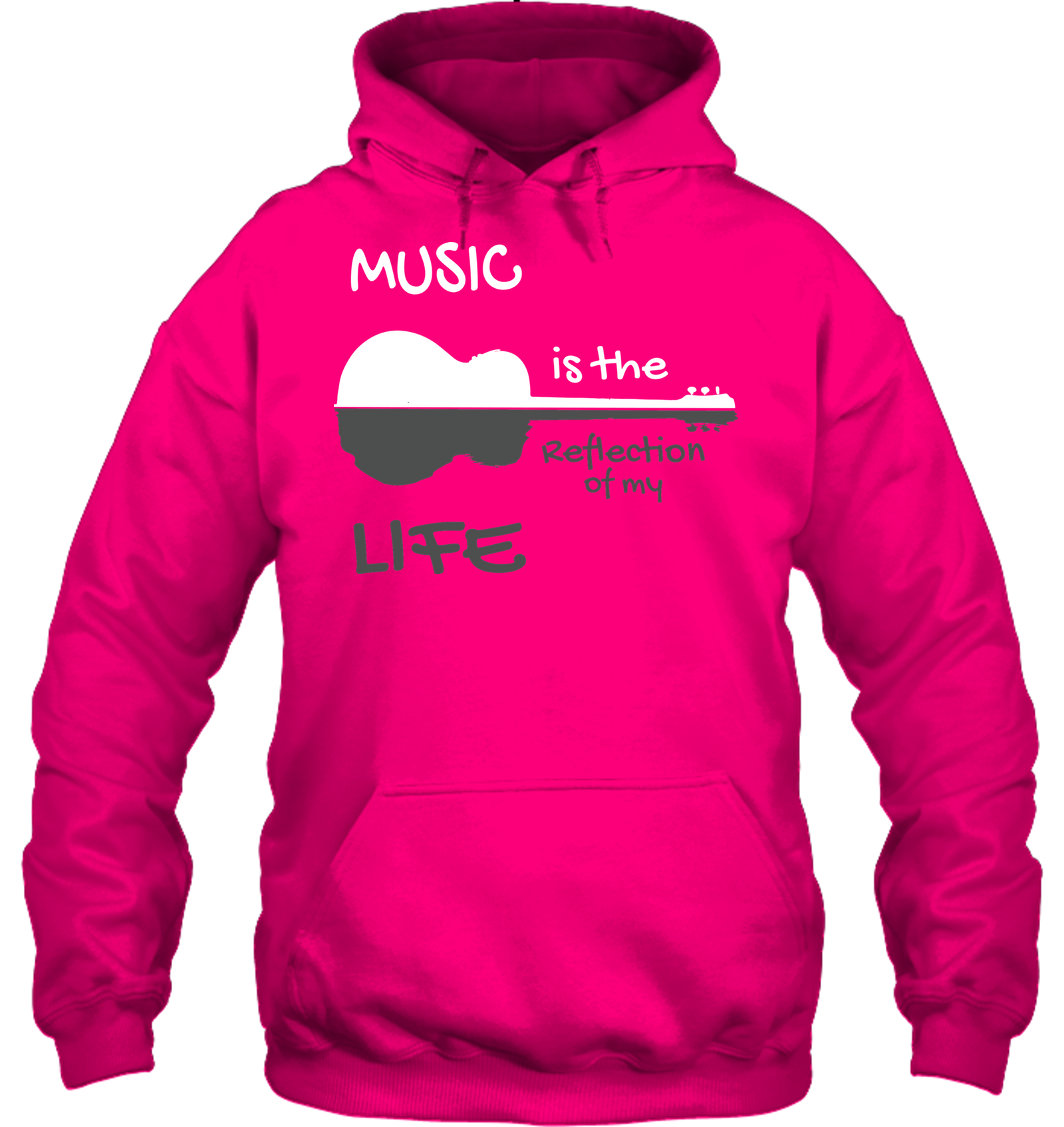 Music is the Reflection of my Life - Gildan Adult Heavy Blend™ Hoodie