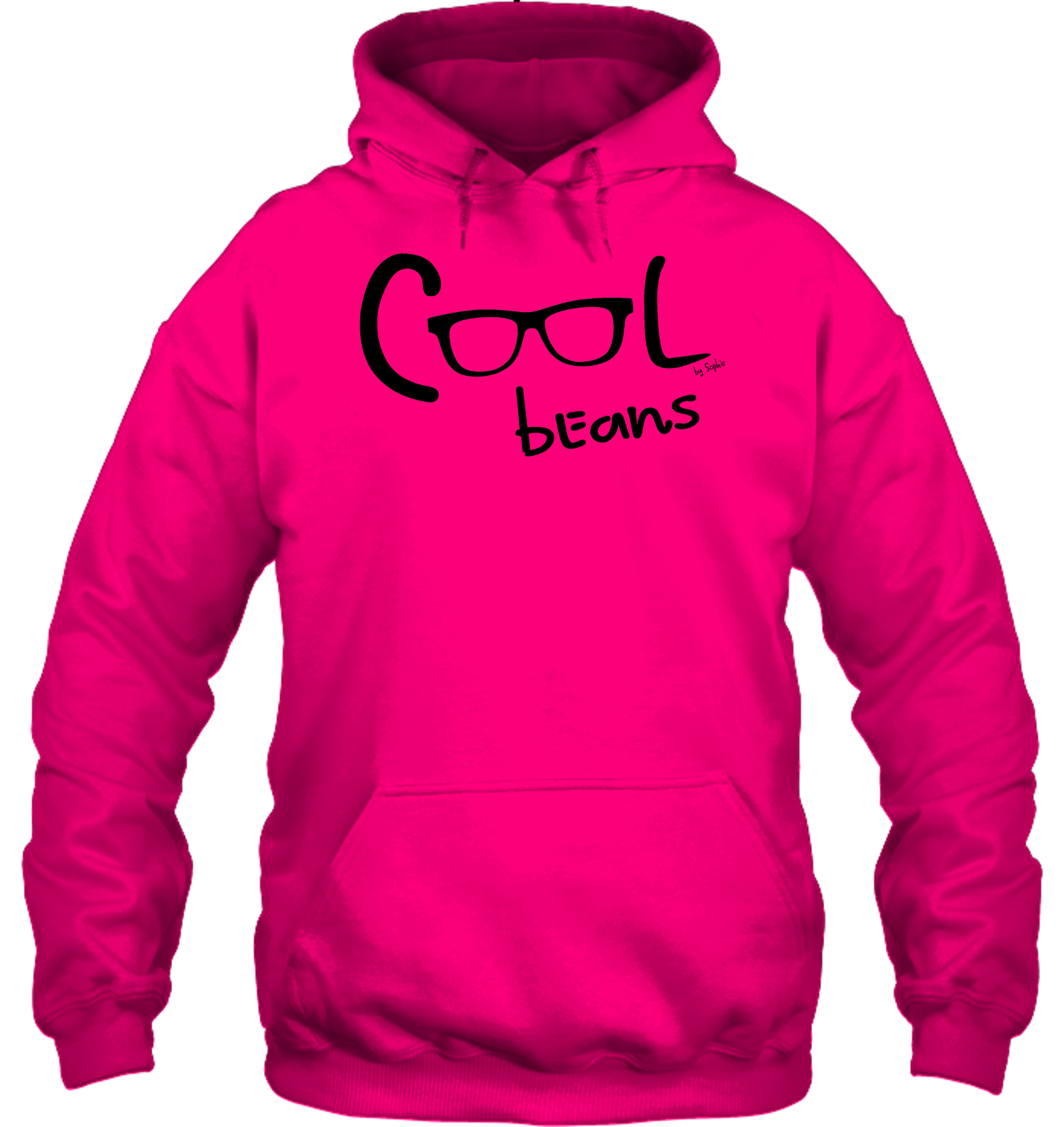 Cool Beans - Black  - Gildan Adult Heavy Blend™ Hoodie