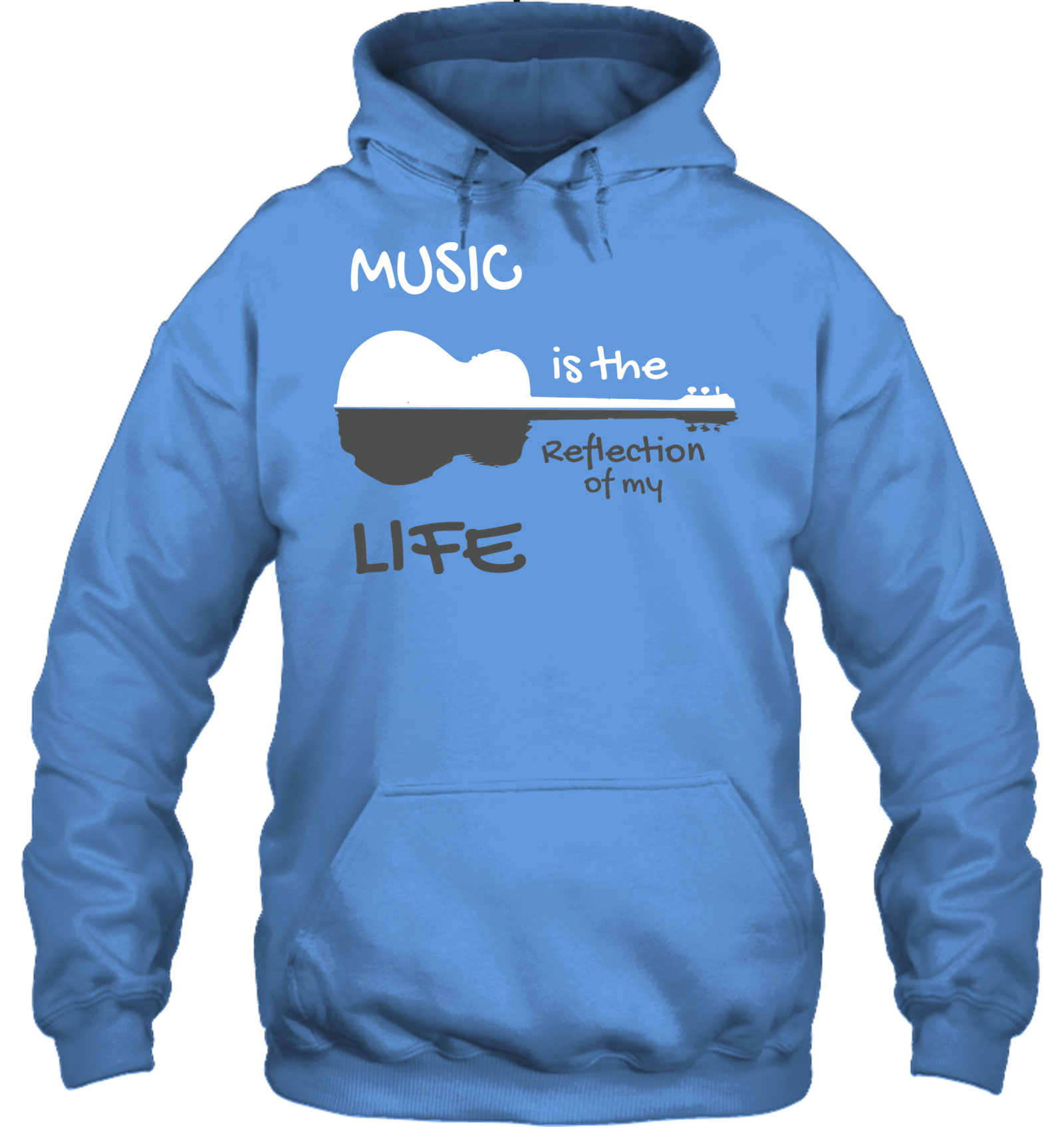 Music is the Reflection of my Life - Gildan Adult Heavy Blend™ Hoodie